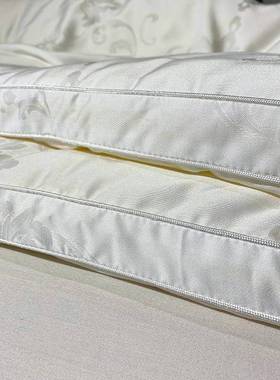 秋冬被60木本大大提花豆纤QM2021-1被维被子立体冬芯白色加厚纯棉