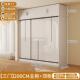 新款 20用25简约衣柜家用济衣柜家用租卧室推拉门实木出房经型小户