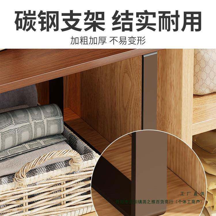 衣柜层隔板柜板子分隔架橱隔层置分物书架衣物933收纳厨房柜木板