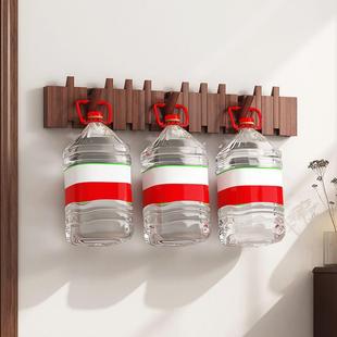 钢帽琴键墙壁挂钩户进门实木壁挂式卧入室简约收纳挂钩衣门后BUX