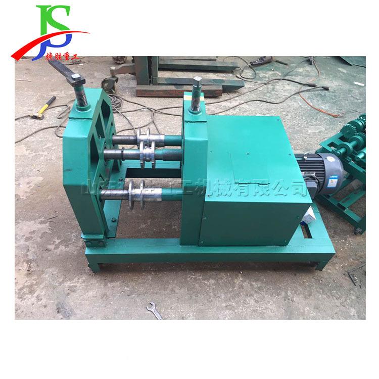 铁钢板铁板弯圆机js-12小型打圈机卧式扁铁槽盘钢圆机配丝备模具