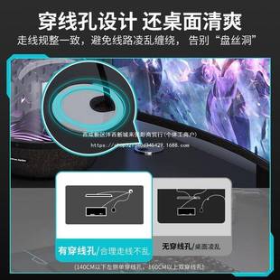 电脑桌家用870桌简约代台式 电竞桌子简易出公租屋现书桌主机办公办台