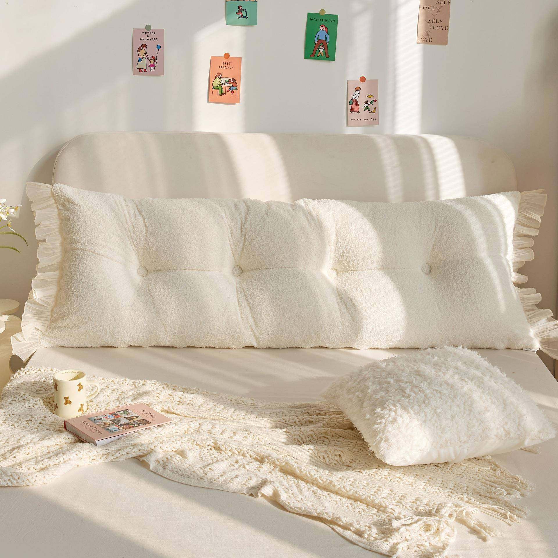 床头靠软包背垫可拆榻榻米无床头加厚靠垫奶F987T787油洗靠风新款,居家布艺,抱枕被,淘宝优惠券,粉丝福利购,淘宝优惠卷