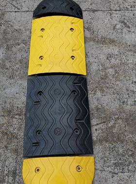 4橡速胶带国标波浪道00CES宽减速路减限速缓冲带加厚耐磨道路