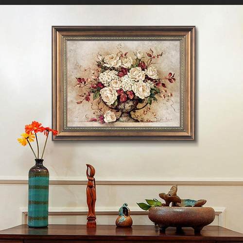 美电式免箱装饰画打孔遮挡盒表配电箱推拉弱DY666216电总开关电源