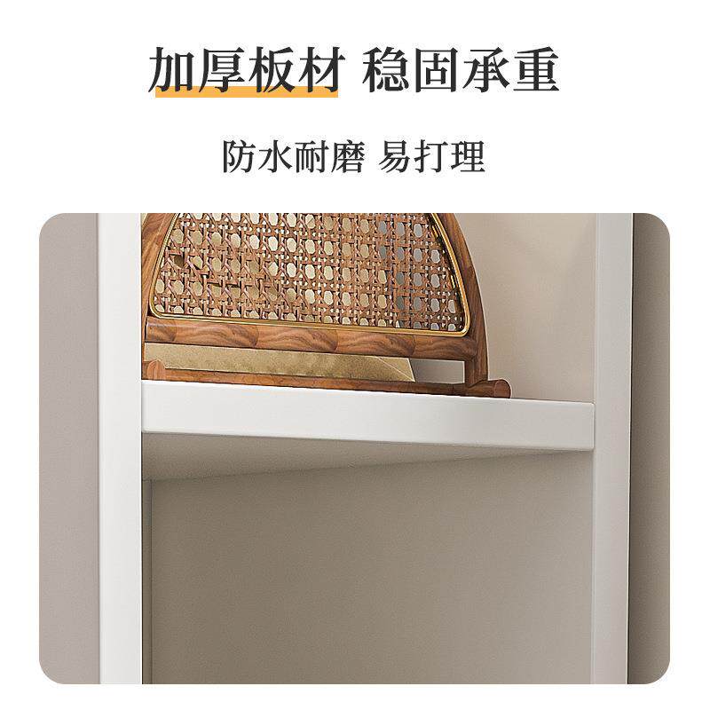 窄缝书落地厅UZR夹书柜储物柜简约客经济型角落靠墙缝收纳置物架