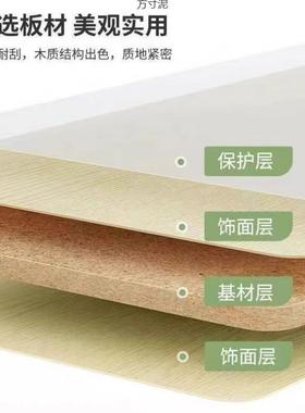 梳妆台书桌油一奶风化桌妆桌CER卧室现代简约家用床头桌子化体妆