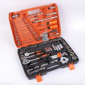 121件套扳手套筒装 汽修修机轮随套车工具棘六角维修87盒机械