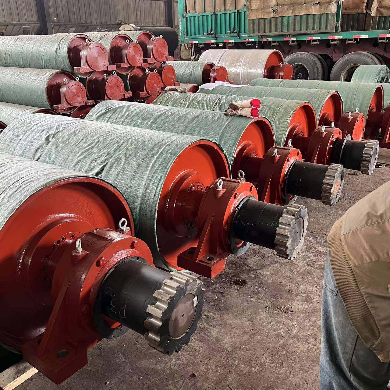 传动滚D筒大型输送带驱动筒T滚传II型滚249筒包胶动力动滚筒输送,五金/工具,滚筒,淘宝优惠券,粉丝福利购,淘宝优惠卷