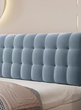 红BN5abz7R新款床头床靠垫靠软包榻榻米床网靠大自粘靠枕床罩上垫