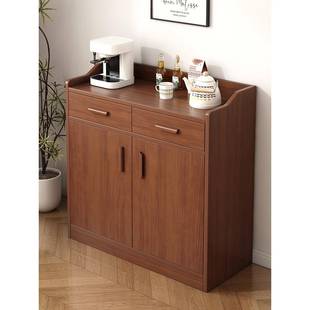 水茶厅柜实用木餐b128 lmd边柜子储物柜家客靠墙置物收纳柜包厢商