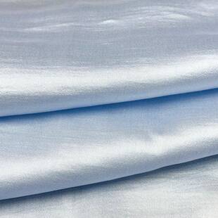 真丝面料素绉缎混纺桑蚕丝人天丝光泽TAX软布丝春料夏丝绸里布柔