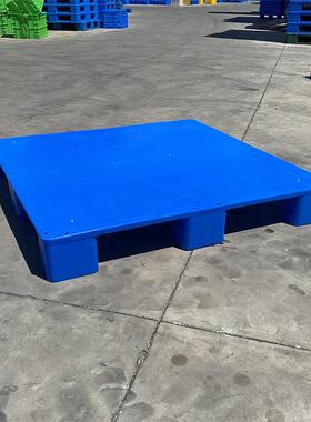 100*10OAN00脚*130九平面托盘平面塑0胶0栈板卡板防潮板110平板托