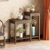 室内客厅装 木无品牌 多层台多肉花架子花架置物架阳台落地盆式 实