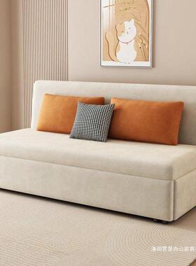 可折叠沙发多小功能用客厅两现代简约无扶手户74563床型阳台抽拉伸缩床