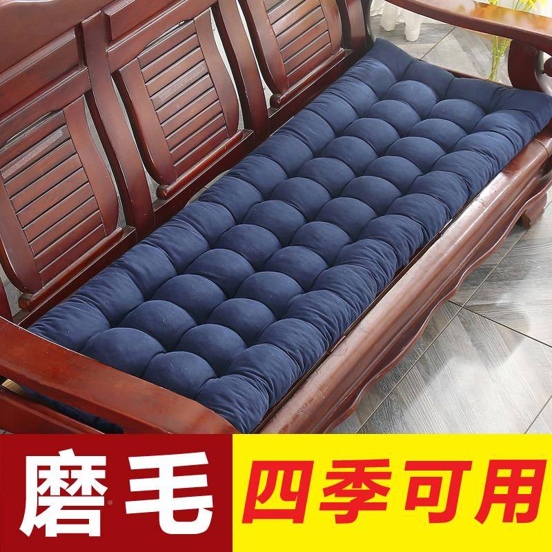 木头发垫坐垫加厚沙防坐滑三人座加长垫子老式HYtskruk沙子发垫垫