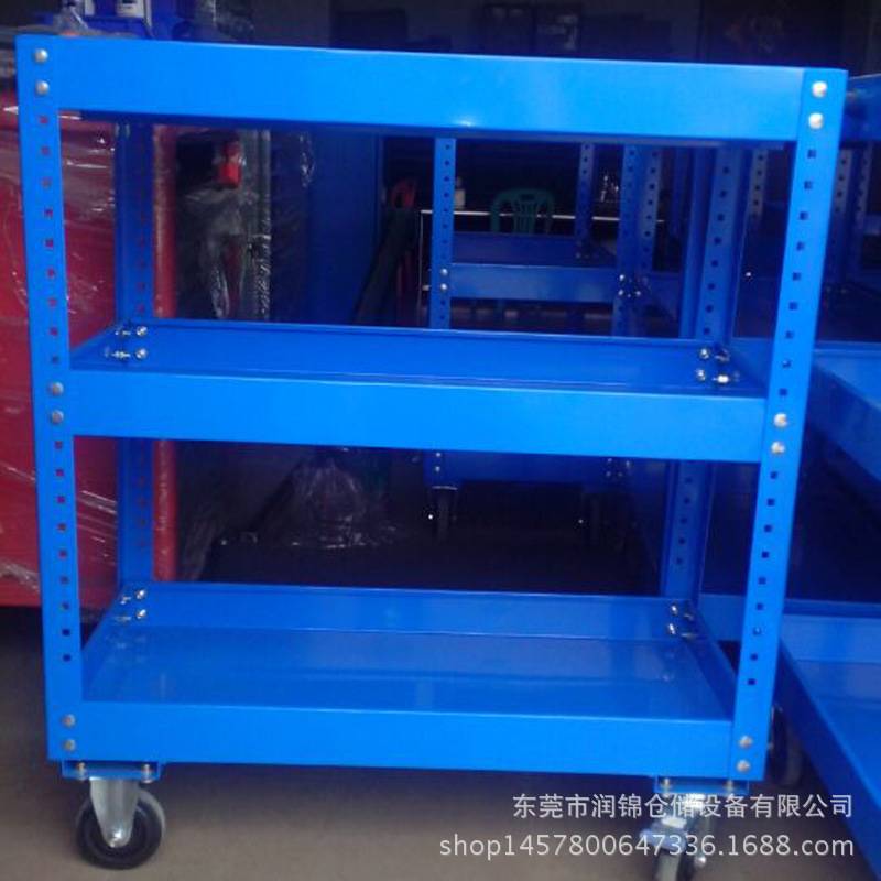 三层工具车手推车车间移动维修零件小推车汽保汽修工具车加厚钢制