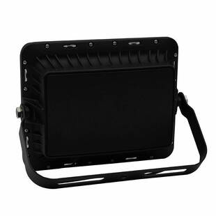 新款LED太阳能投光灯带LOGO显示太阳能灯定时遥控光控户外泛光灯