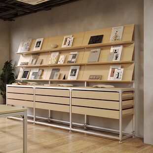 设计师工作室铝型材海洋板桦木柜 工程物料展示柜陈列色卡展示架