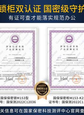 料子码双门电文件柜保PVT密认证资柜钢制档案密凭证柜