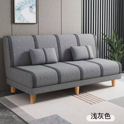 wpk沙发小户型可折叠沙发床两用出租房卧室客厅简易布艺沙发工厂