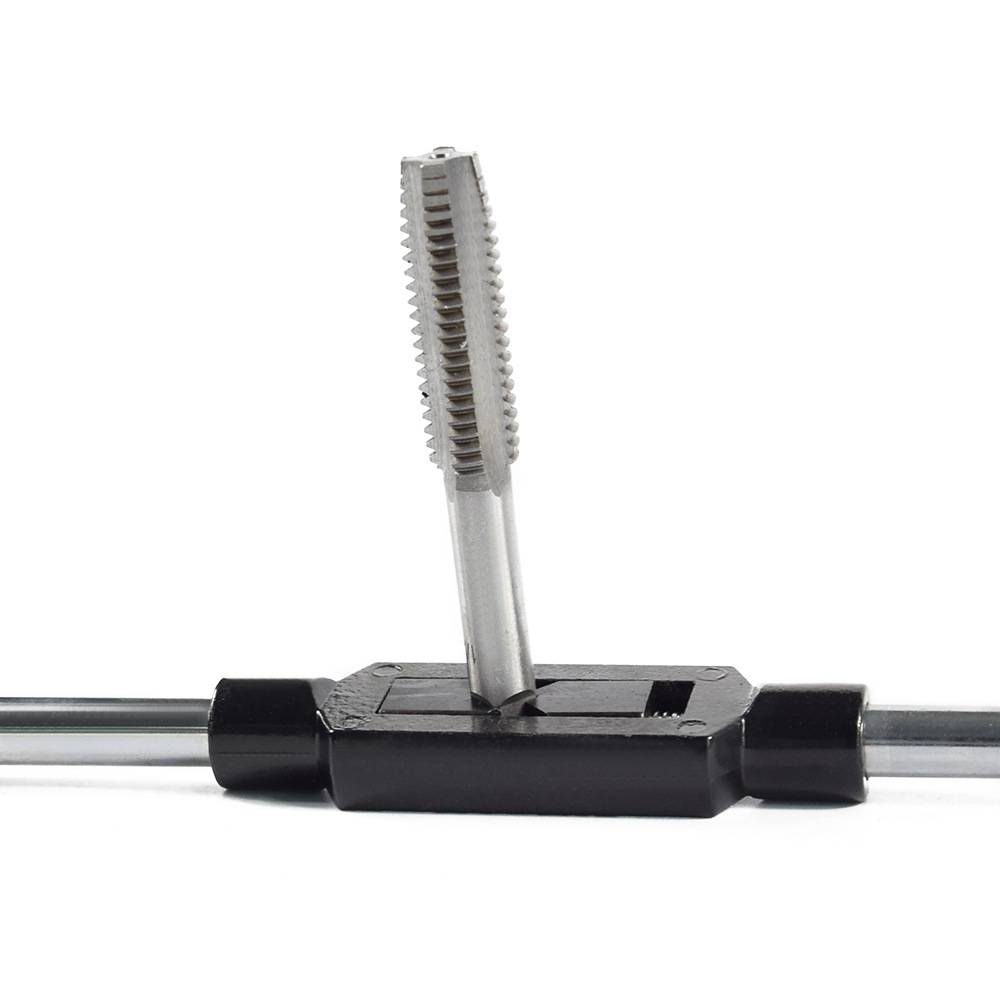 跨境热款吹塑盒60件套丝锥板牙绞手扳手螺纹工具攻丝套装公制