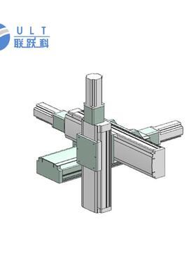肥厂单家直供轴多轴机OUM直线模组合滚轮同步带滑台高精度械手R90