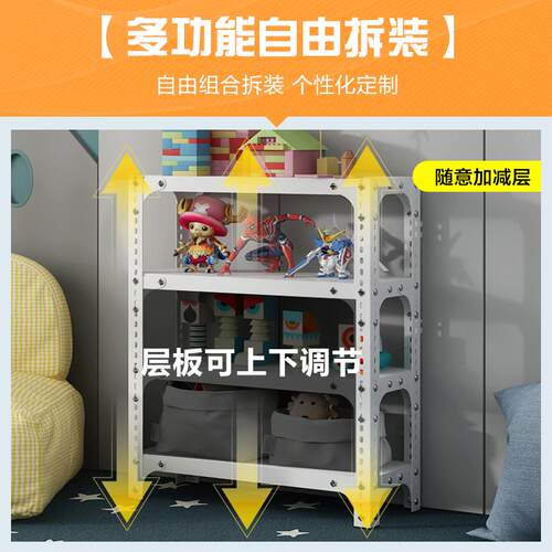 20cm多层货架置物架仓储角钢家用物172具阳台收纳架落地储玩茶书