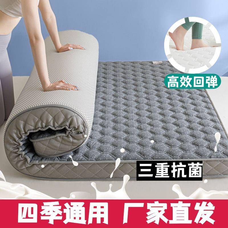乳胶床垫软垫垫家用榻榻米子宿舍学生单人绵234海被床褥子折叠地