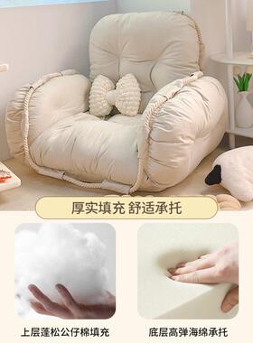 20款靠5新懒UMS人沙发卧室单人可躺可睡榻榻米座椅飘2窗床上背椅