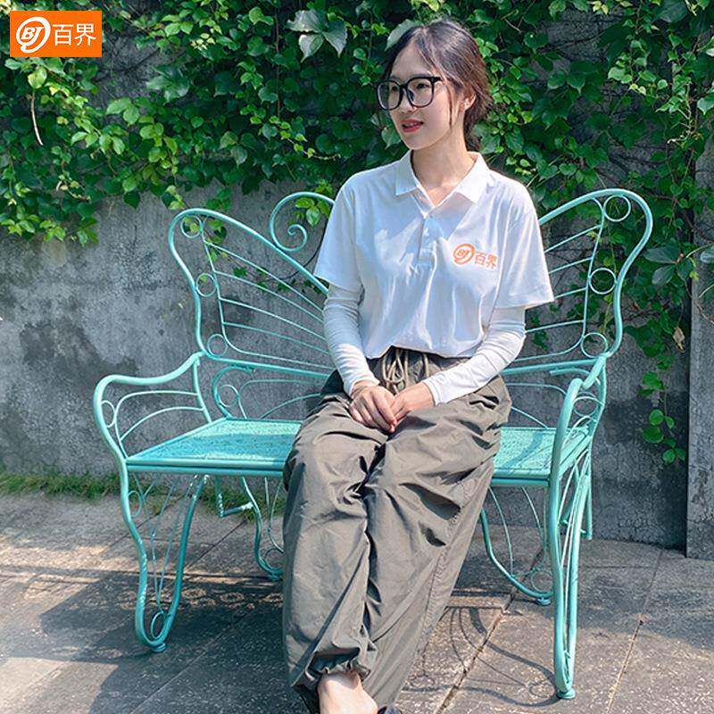 境园户外庭院休林闲铁艺蝴蝶跨椅座摆TDJ件餐桌椅组合单椅子工厂