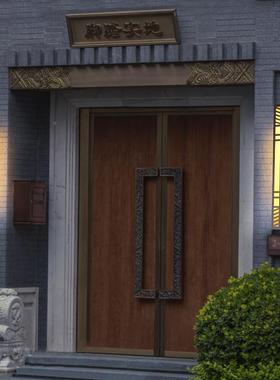 新中式户外壁灯le墙d防壁水酒MF-BD02店外墙云石墅灯室外庭别院门