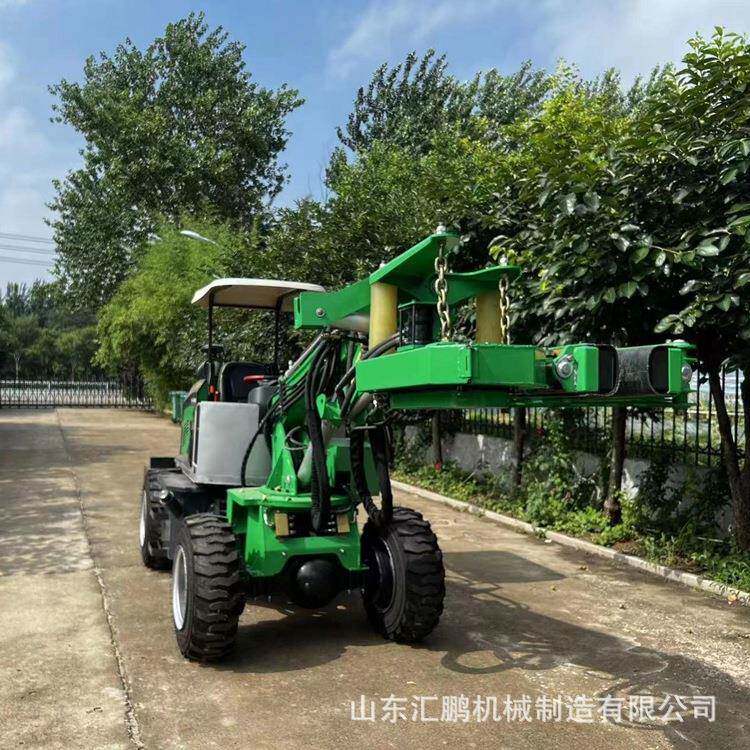 枣核桃果实摇果机KAV伸缩臂移动大果机坚果振动摇落果采摘机