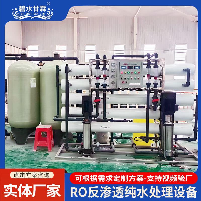食品厂用小型工业净水器电渗析ro反渗透水处理净化水设备厂家