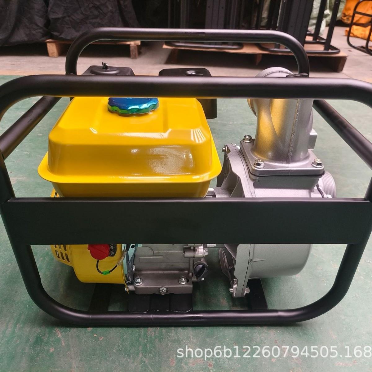 汽油机水泵抽水泵3寸小型农用浇地灌溉自吸外贸工厂跨境鱼塘抽水