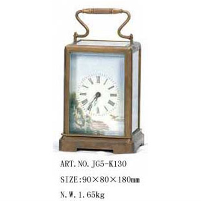 工艺钟表四功能皮套艺术古典z机械座钟欧式西洋卧室创意客厅