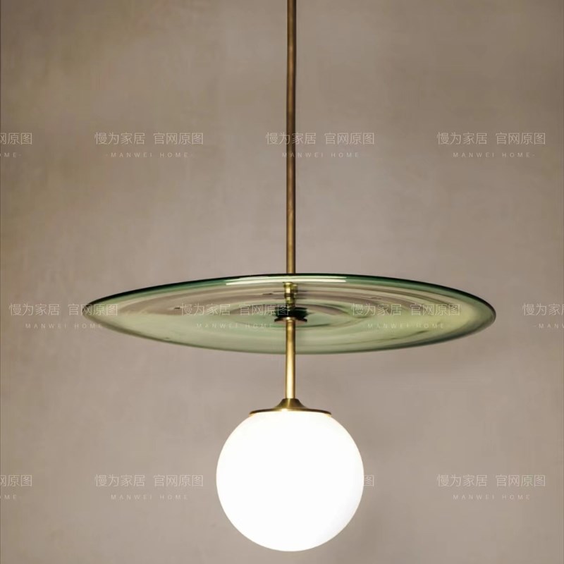 慢为家居中古墨尔本别墅飞碟吧台餐厅卧J室床头泡泡客厅书房吊灯