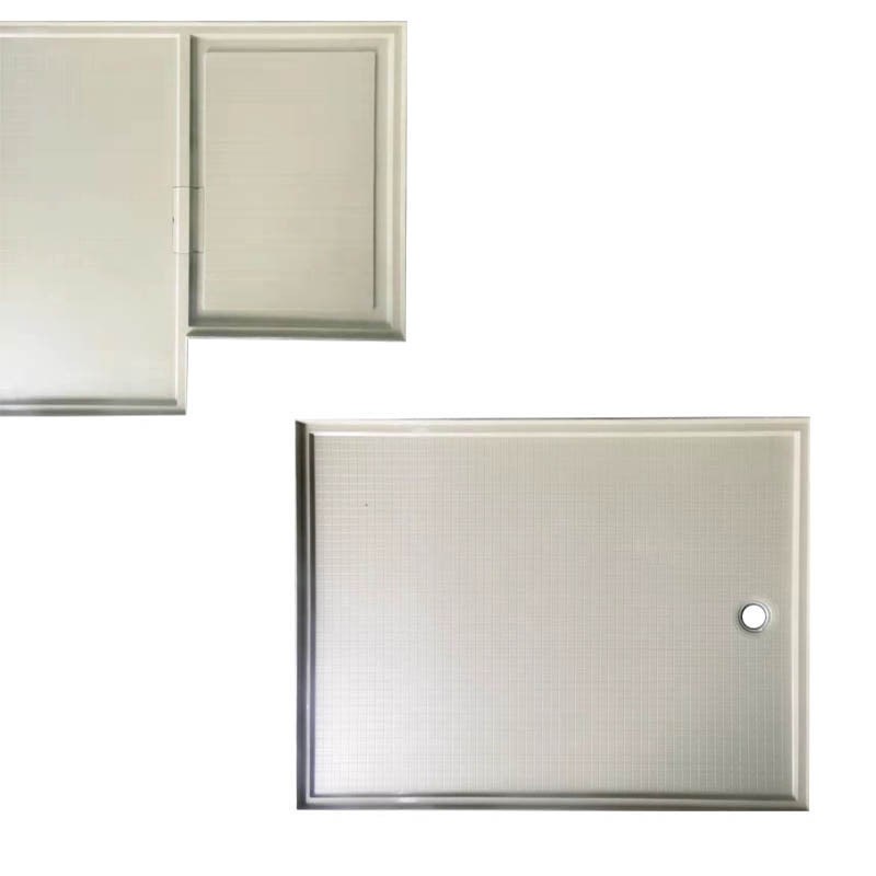 淋浴房玻璃钢底座玻璃钢浴室底板卫生间底座模压一W体成型防水底