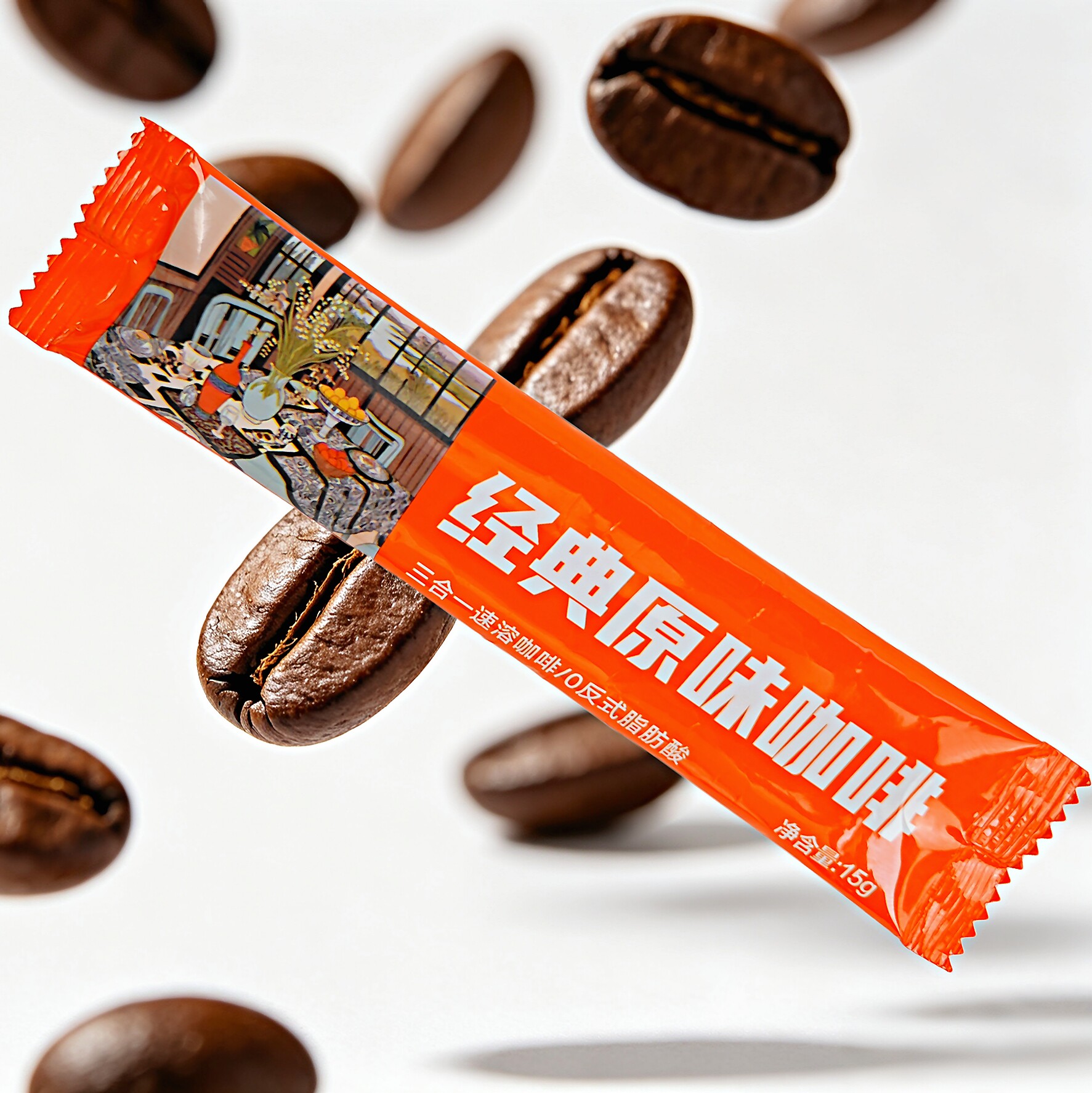 Meet玛卡黄精咖啡 速溶美式黑咖啡无糖 便携可爱