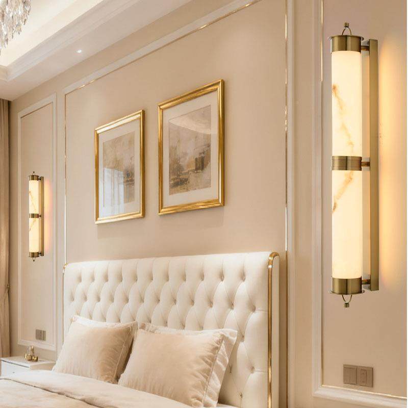 新中式长灯条led935厅壁灯设计师客仿云石别店墅酒过道创意楼梯灯,家装灯饰光源,壁灯,淘宝优惠券,粉丝福利购,淘宝优惠卷