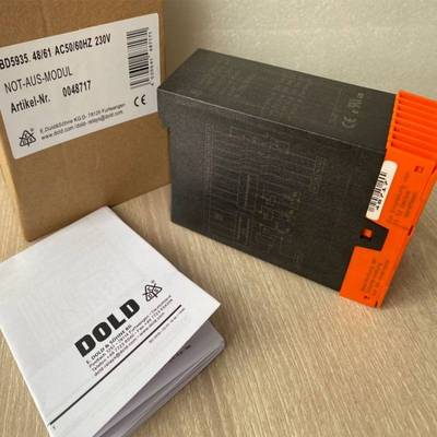 原装德国多德Dold安全继电器BD5935.48/61 物料编号3AFE68711894