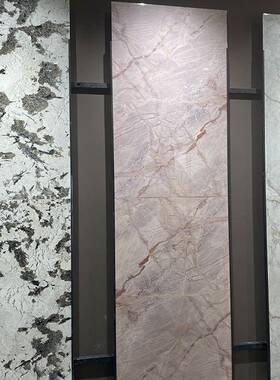 奢石大理石客厅粉沙色瓷砖0600x120地砖贝214玫瑰厨x卫墙砖750150