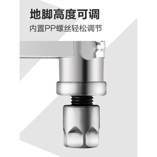 si6588包货房置物架邮落地式双层不锈钢收纳家用冰箱柜上方架厨储