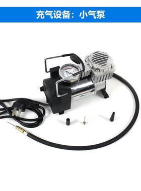 家用小汽修无油打泵22v无油充气三驰黑色泵型空压0机喷漆空气气机
