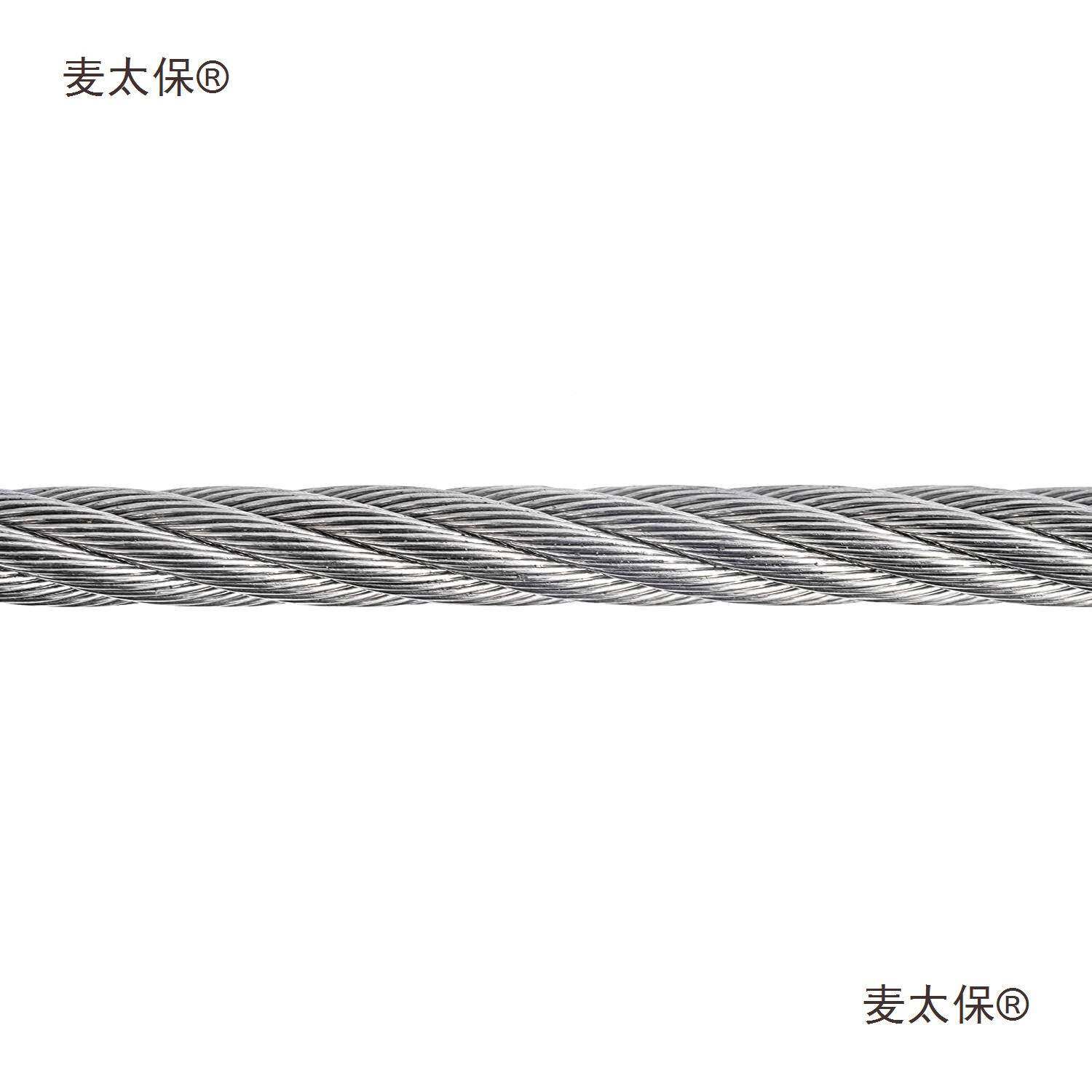 绳热镀锌钢绳重型丝吊绳林牧粗渔业户外拉绳吊874软绳加柔软耐麦