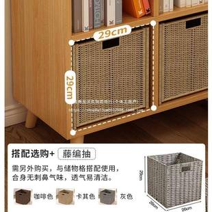 幼园收ZTK纳地柜儿童书柜家物用书架置儿物架落储柜组合柜矮柜柜