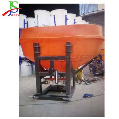 农场大规模悬挂式抛肥机 拖拉机后置式塑料桶撒肥机 撒播均匀简单