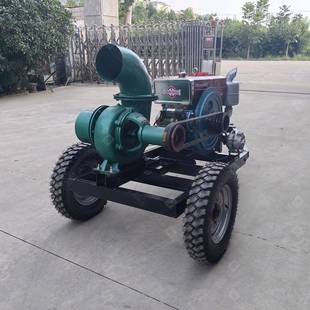 移动式 水泵使用便6252柴油抽水泵 柴油自机吸泵农用捷寸灌溉自吸式