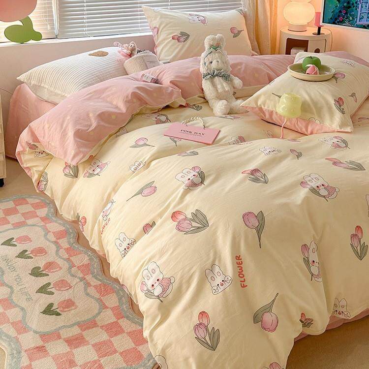 四件套全MBN棉纯棉宿20床25新款床被套笠1单00学生舍床上用品三件