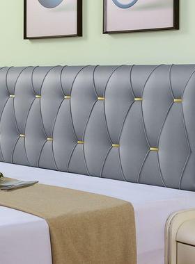 床头垫靠大软包床TFB头防新撞垫靠背双人床款一体靠枕床头靠背贴